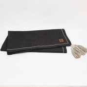 Carpeta de juegos de paño de lana negra CJLPONN