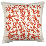Cojín Algas rojo - 45 x 45