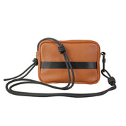 MINIKNOT Bandolera / Camel / Negro