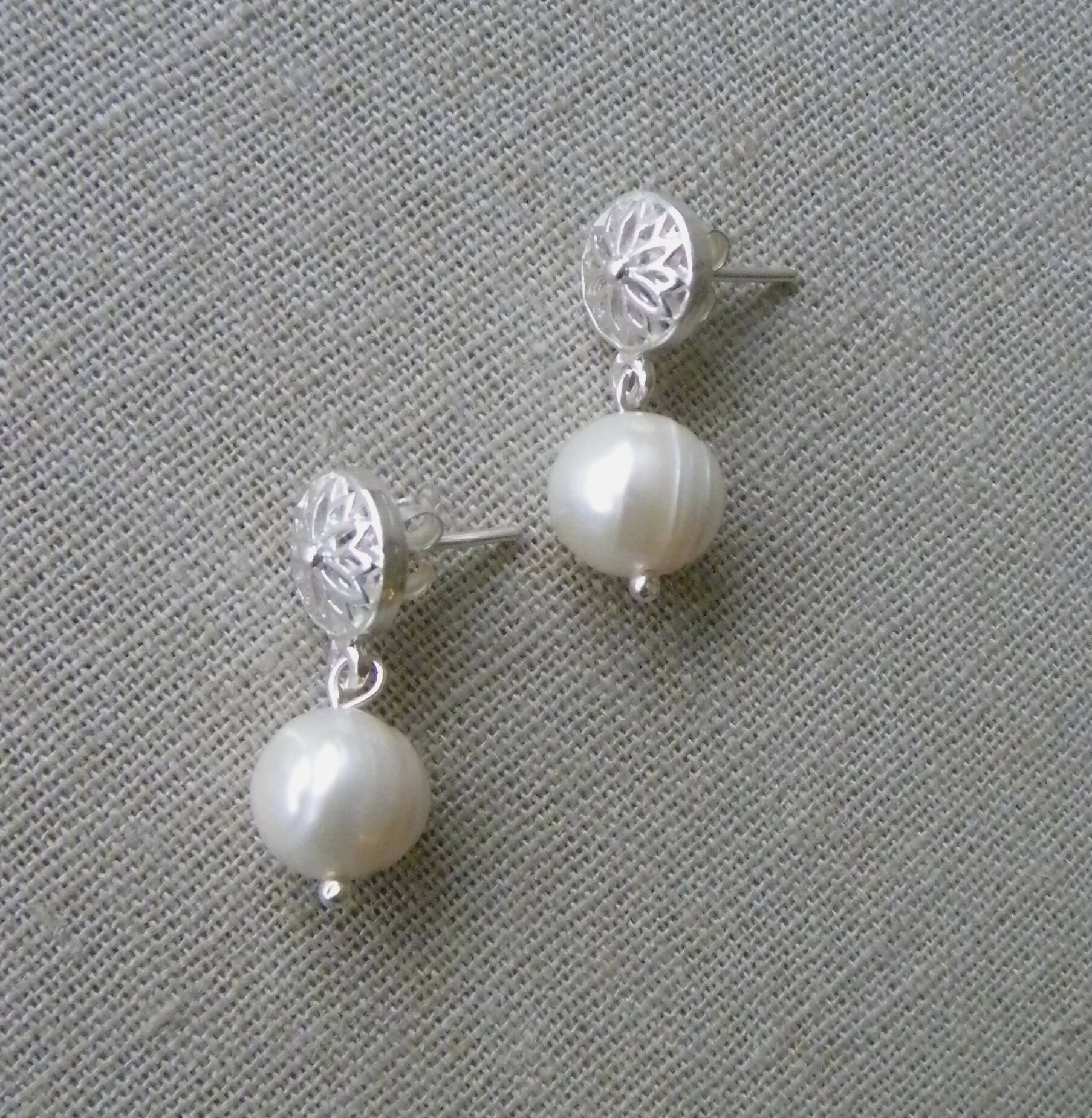 AROS PLATA MANDALA PERLA RÍO