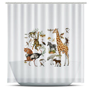 Cortina de Baño Wild