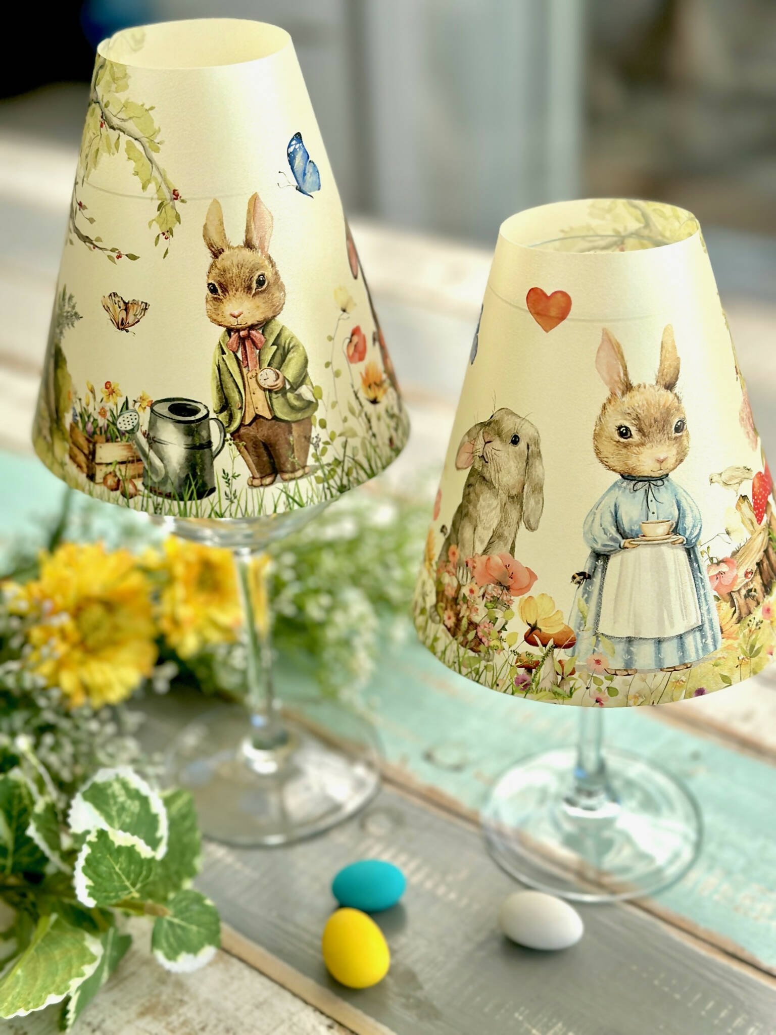 Pantallas para Copas Sra. Conejo