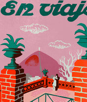 Poster Santiago Santa Lucía - Lámina - Mappin