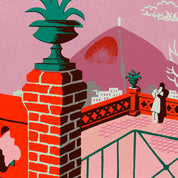 Poster Santiago Santa Lucía - Lámina - Mappin