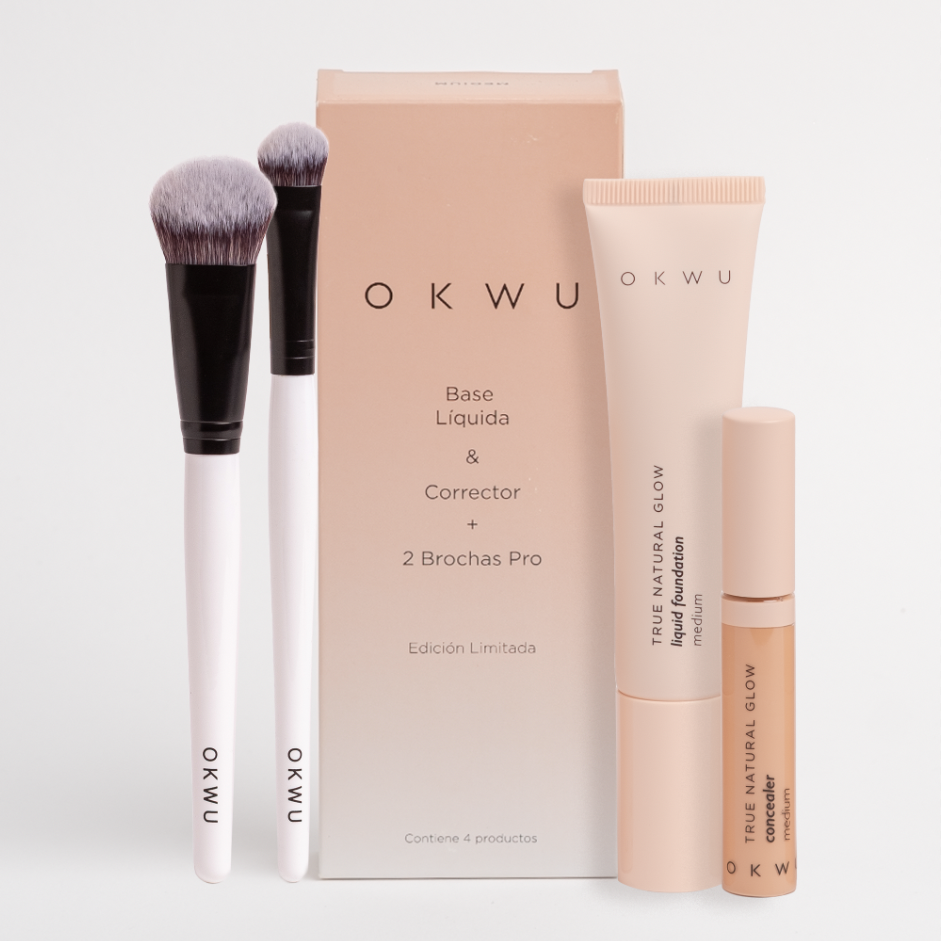 Base + Corrector + 2 Brochas Pro Set