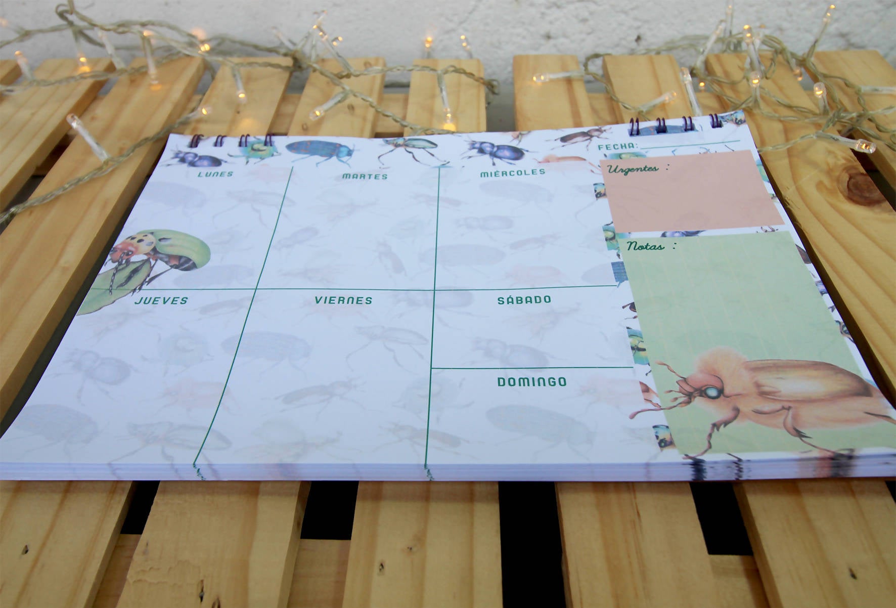 Planer Semanal - Loco x por los escrabajos