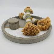 BANDEJA DECORATIVA DE HORMIGON, COLECCIÓN BRANN