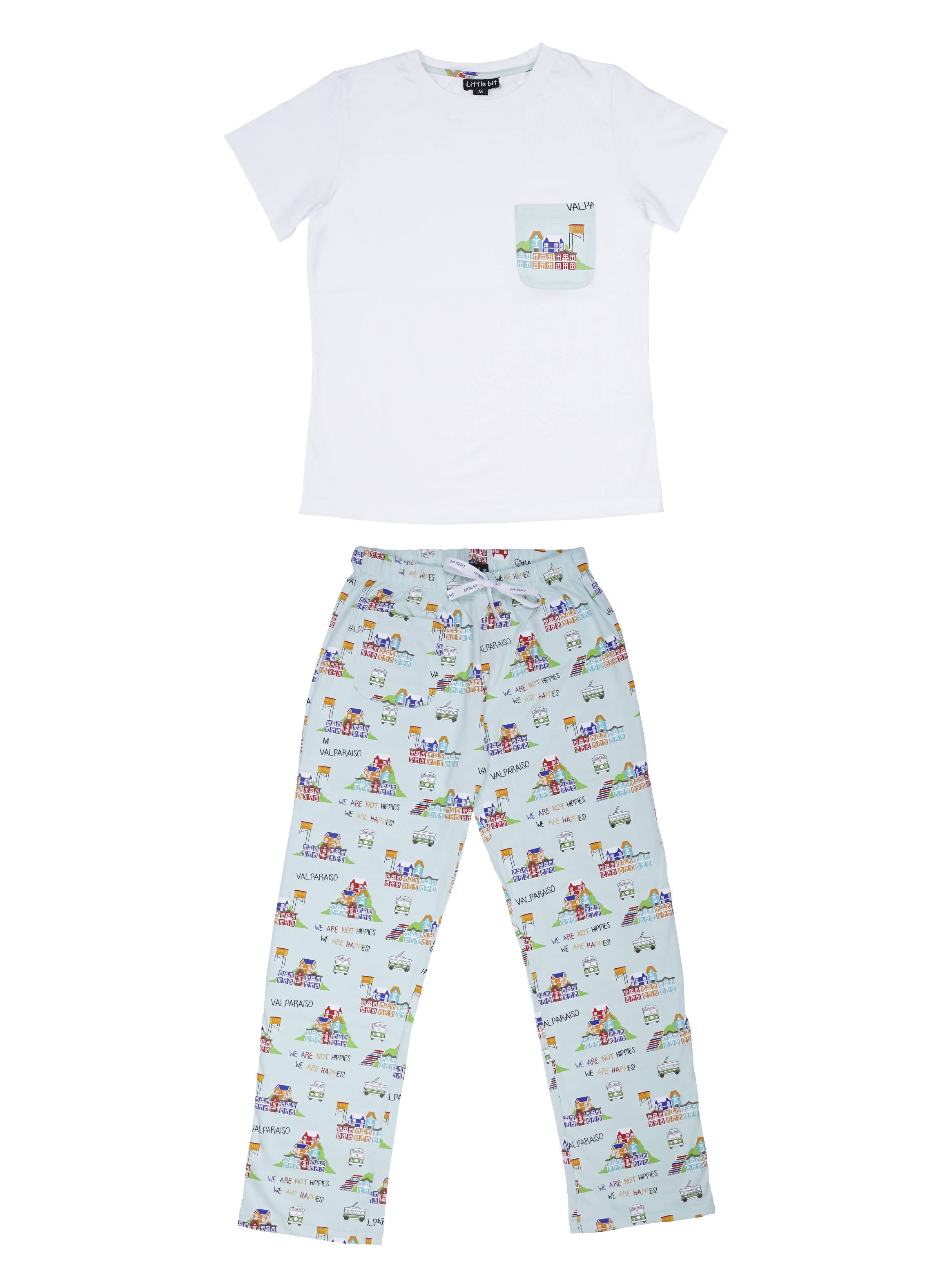 Pantalón + Polera Pijama VALPARAISO