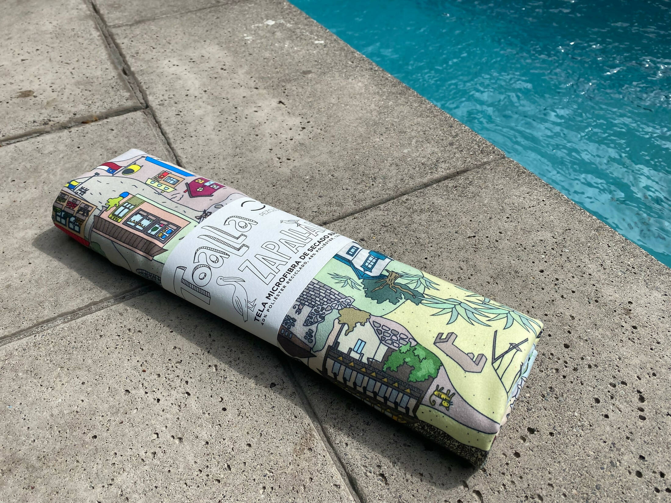 TOALLA REVERSIBLE ZAPALLAR - Creado en Chile