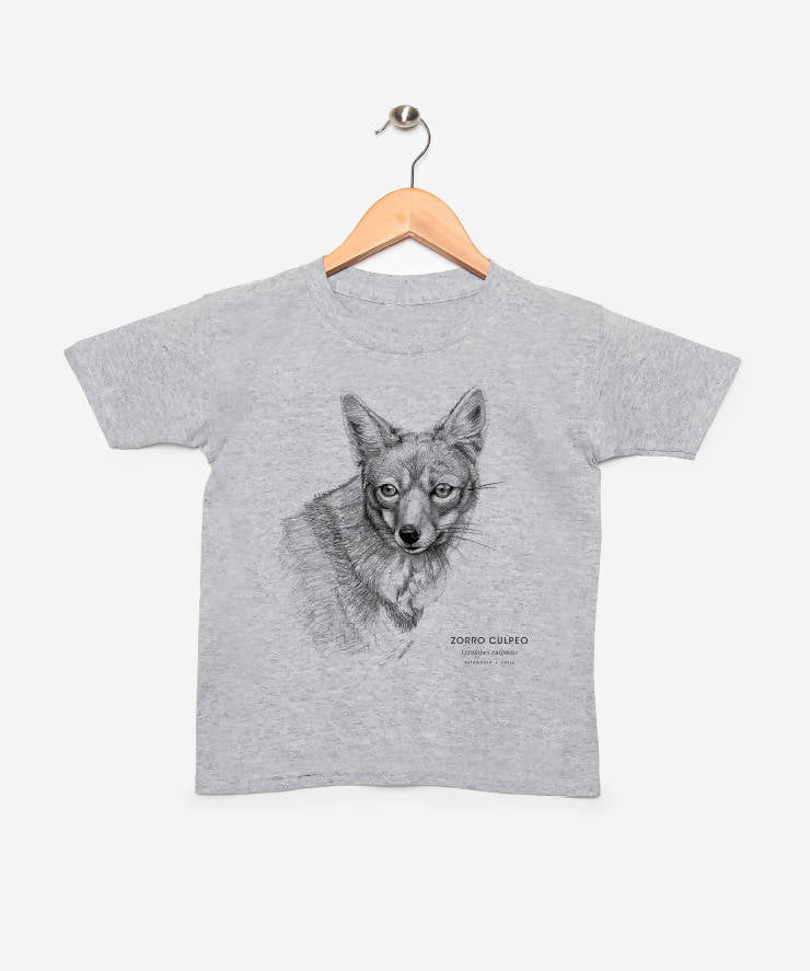 Polera niño Zorro culpeo