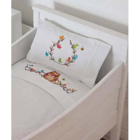 Juego de Sábanas Oso Corazón