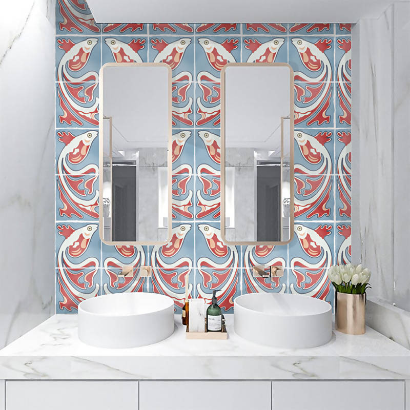 Baldosa Autoadhesiva PECES