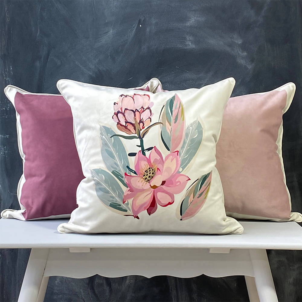 Cojín Rosa 5035 - 60 x 60