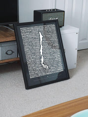 Un Chileno Original Mini (Negro) - Enmarcado - Mappin