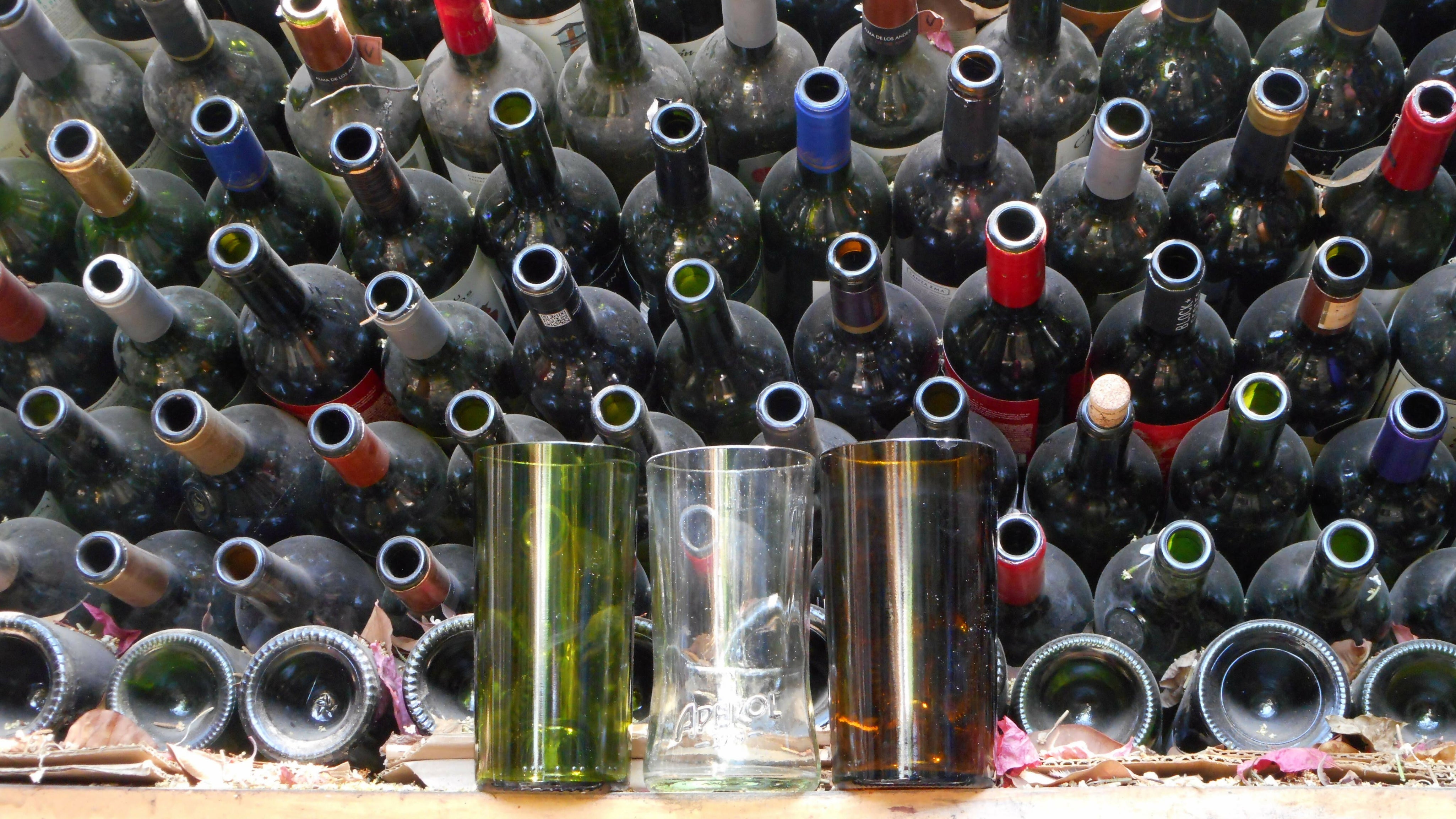 Stoneglass sixpack vasos transparentes