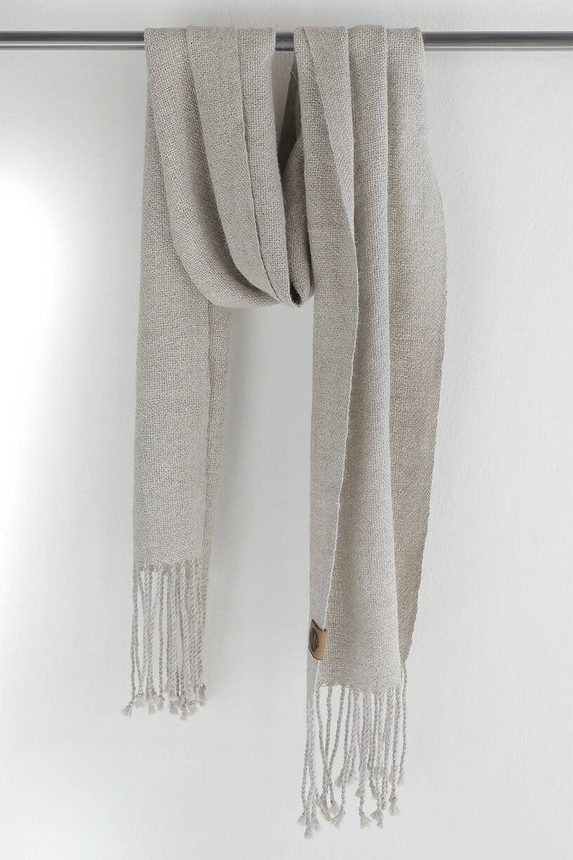 Bufanda alpaca color Rosillo