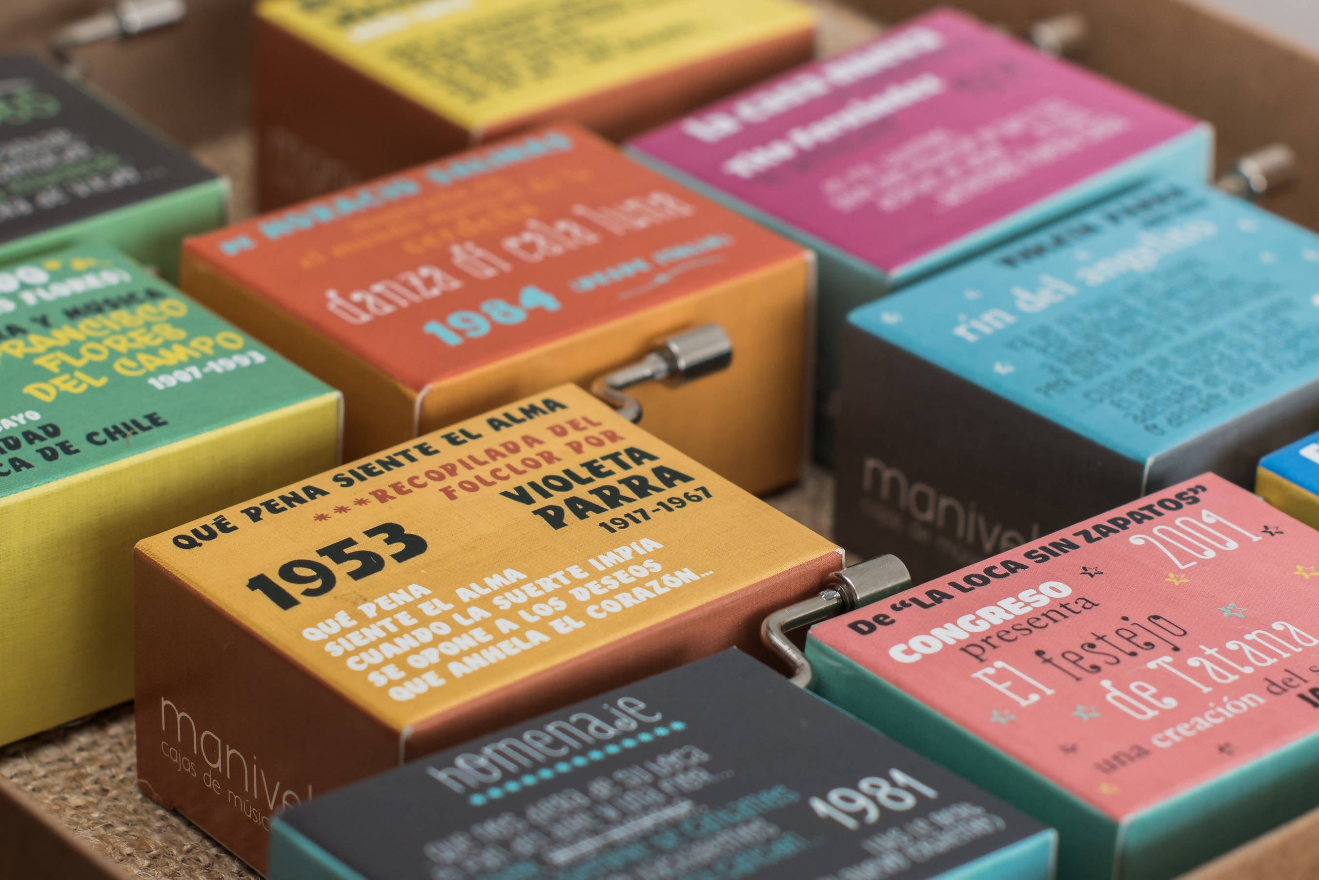 Cajita musical Homenaje