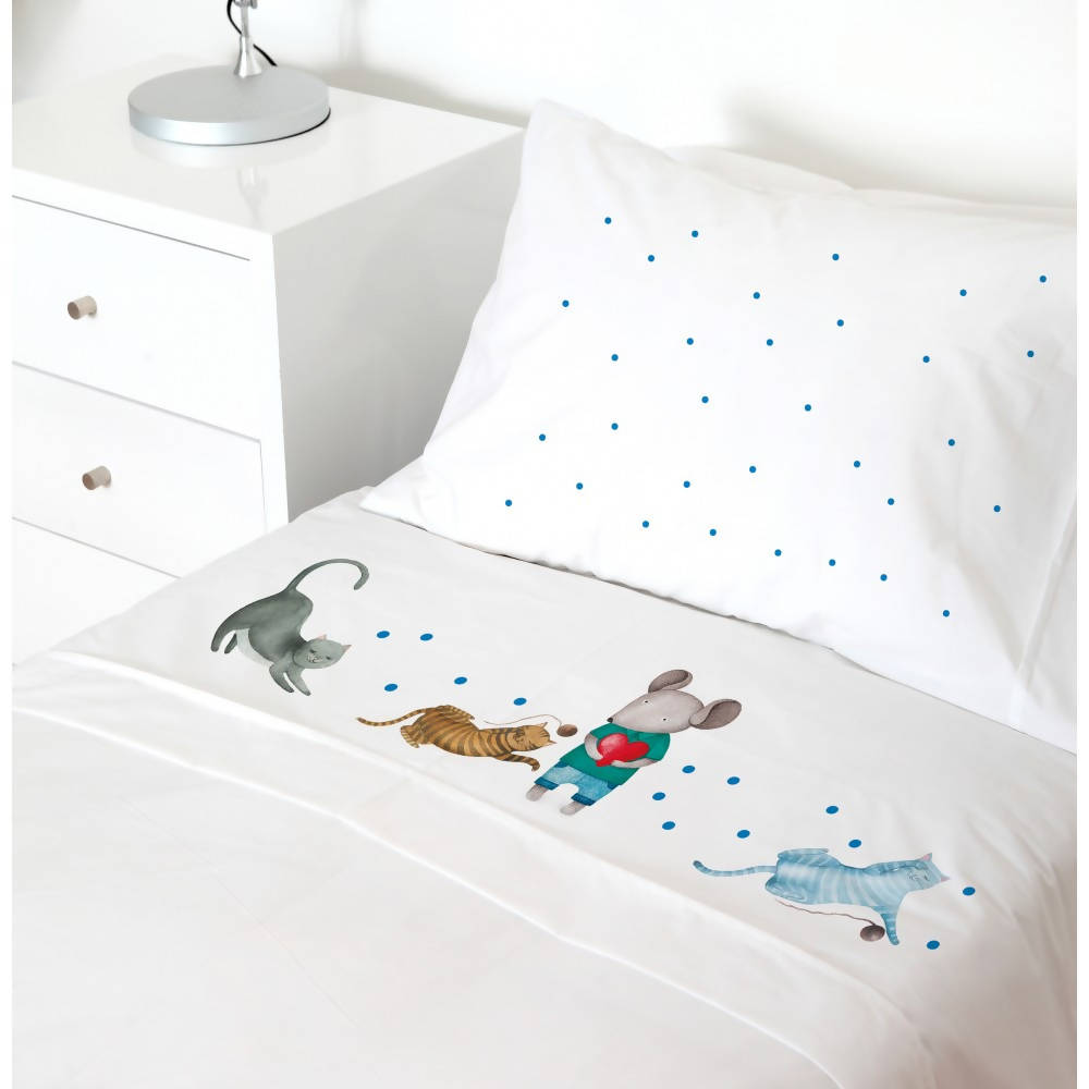 Juego de sábanas Ratoncito