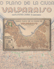 Plano de Valparaíso en 1936 - Lámina
