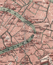 Mapa de Venecia antiguo - Lámina - Mappin