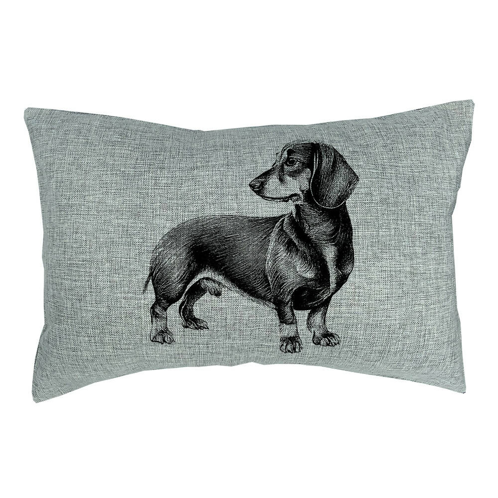 Cojín Black Dachshund - 60 x 40