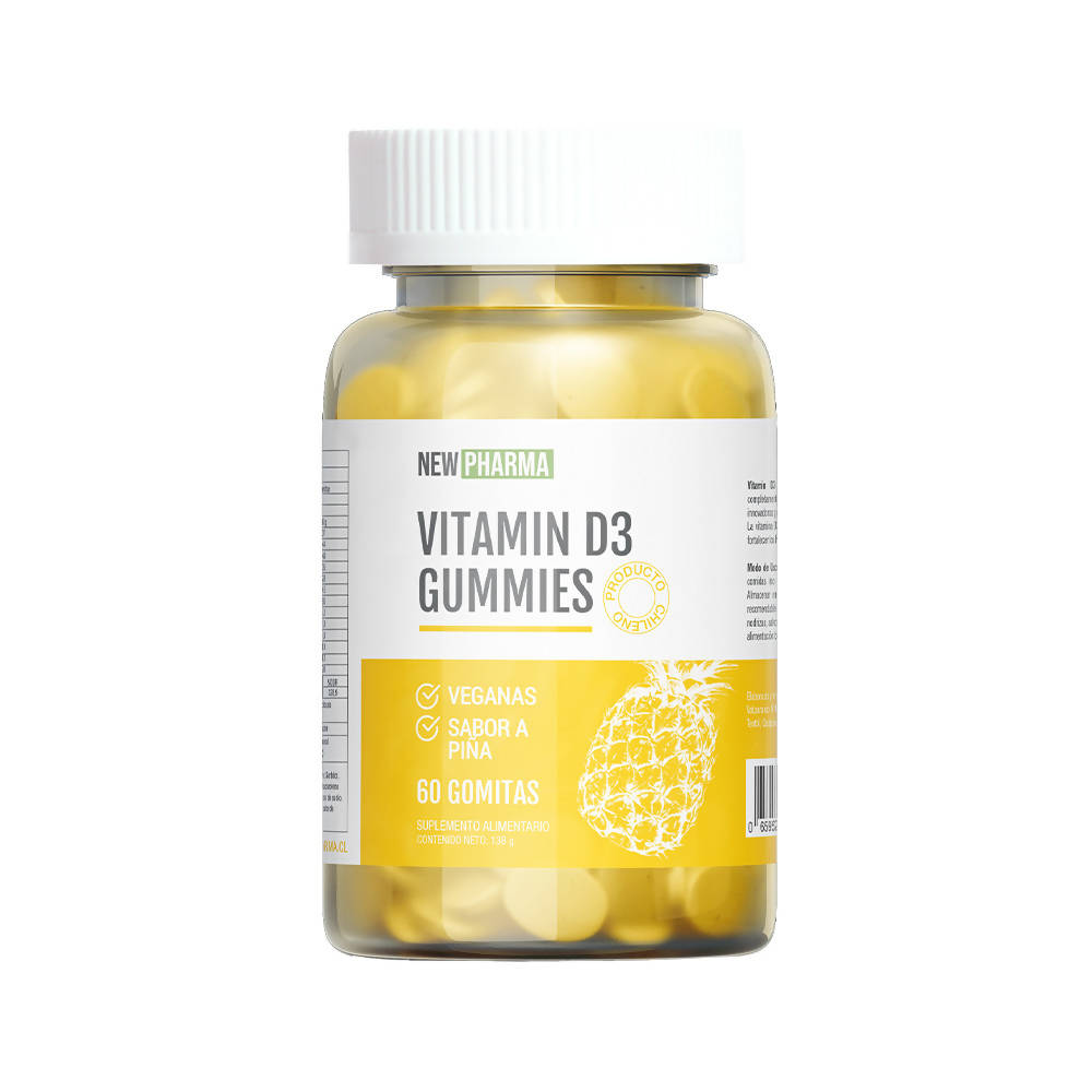 Vitamina D3 - Salud intestinal y cognitiva 1 mes - NewPharma