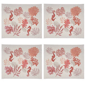 Set de Individuales Caballito de Mar - Impermeables