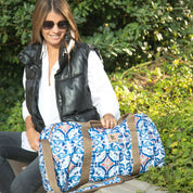 Bolso viaje sustentable mosaico Paper Home