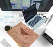 Funda 15'4 Notebook de cuero reno Café Habano