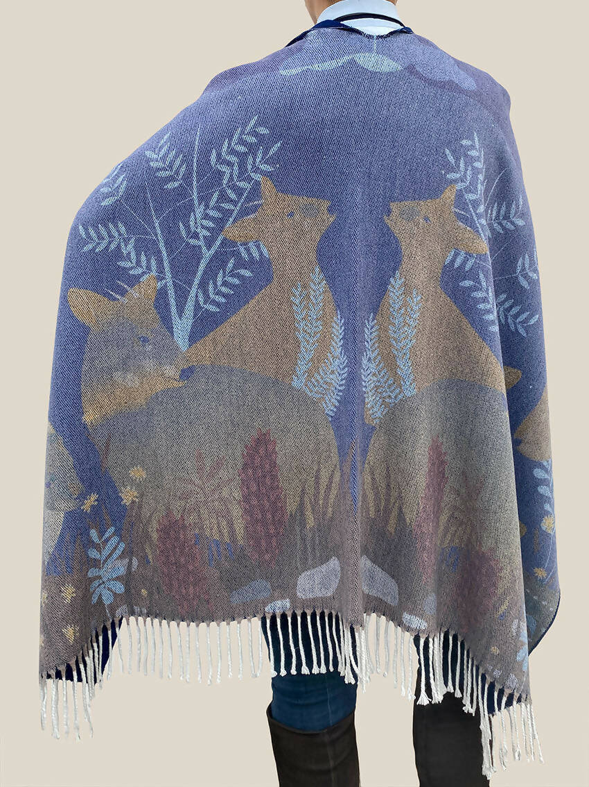 Ruana Reversible diseños (TIENDA) - Creado en Chile