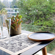 Set de Individuales Black - Impermeables