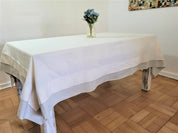 Mantel lino español de doble costura