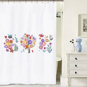 Cortina de baño Arbolito