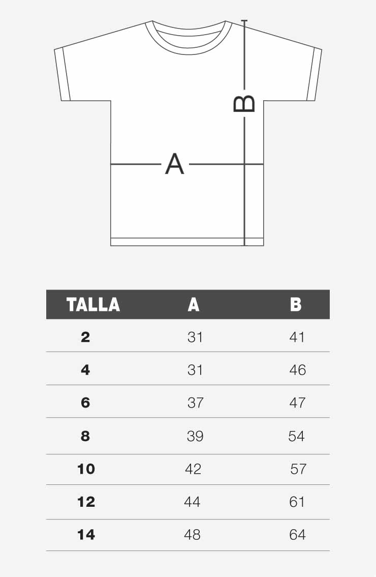 Polera niño Chucao gris - Creado en Chile