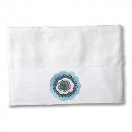 Toalla Florón Celeste