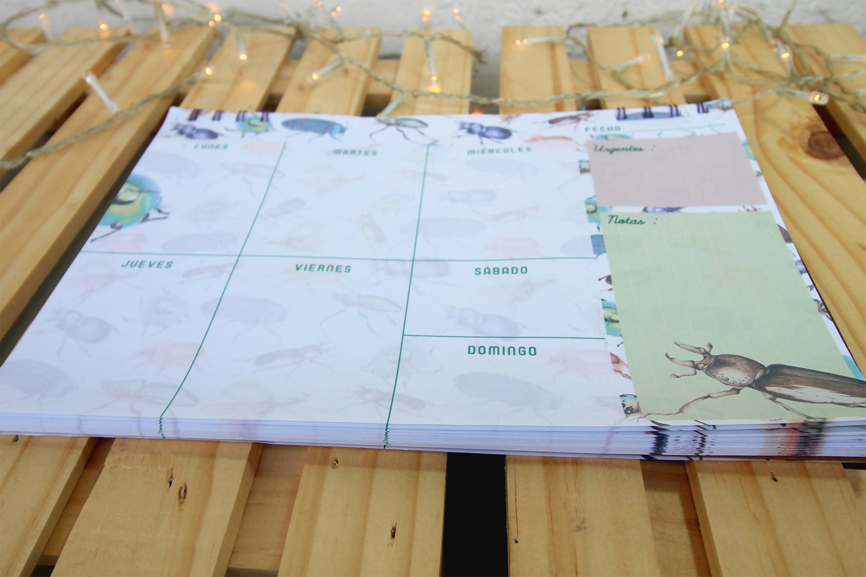 Planer Semanal - Loco x por los escrabajos