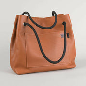 TEENKNOT Totebag / Camel / Negro