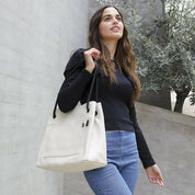 TEENKNOT Totebag / Arena / Negro