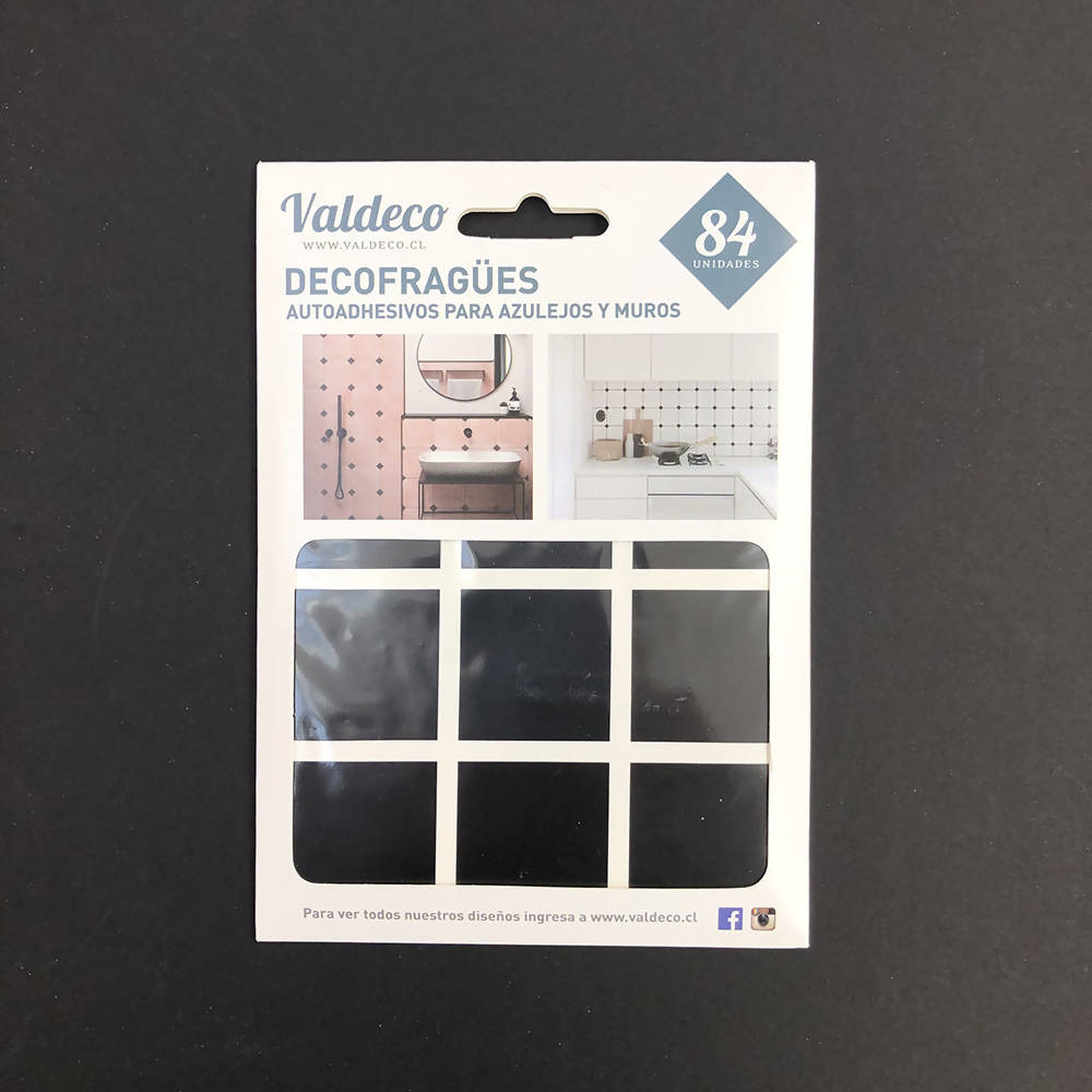 Decofragües Autoadhesivos NEGRO
