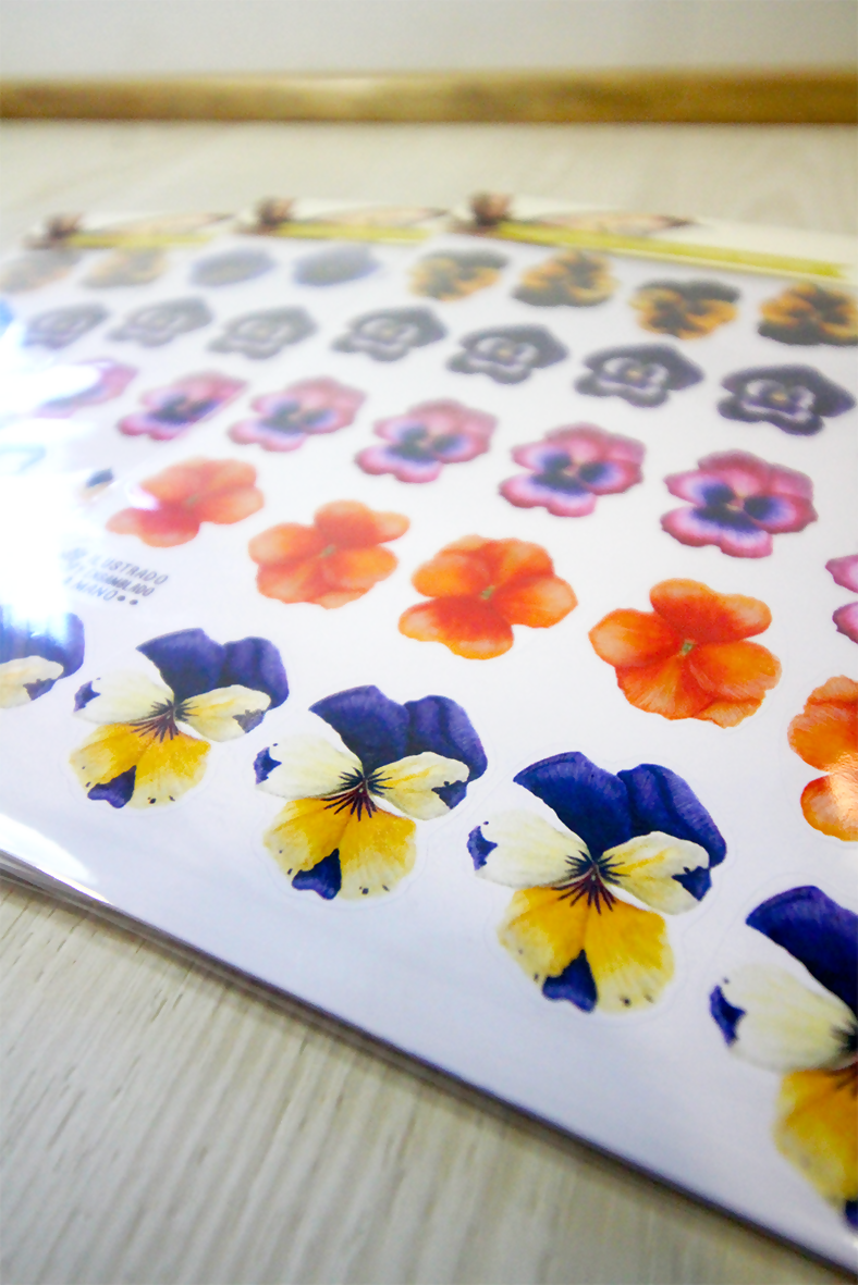 Set de Stickers Troquelados (4 láminas)