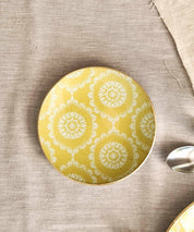 Plato redondo 15 cm, Amarillo