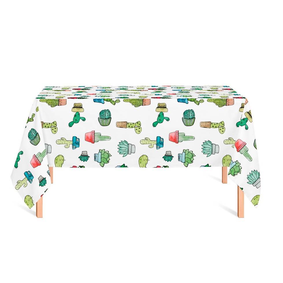 Mantel Antimanchas Cactus