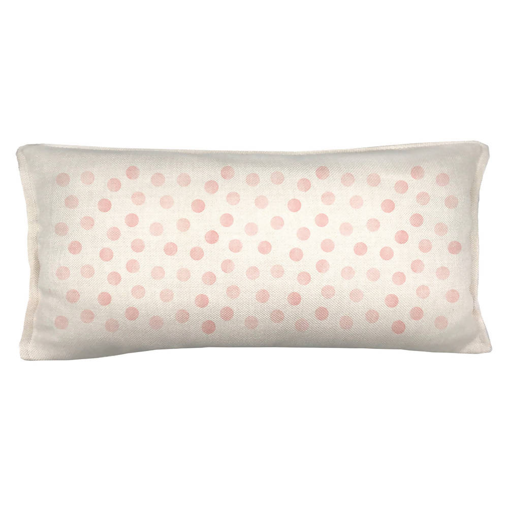 Cojín Puntos Rosa - 70 x 35