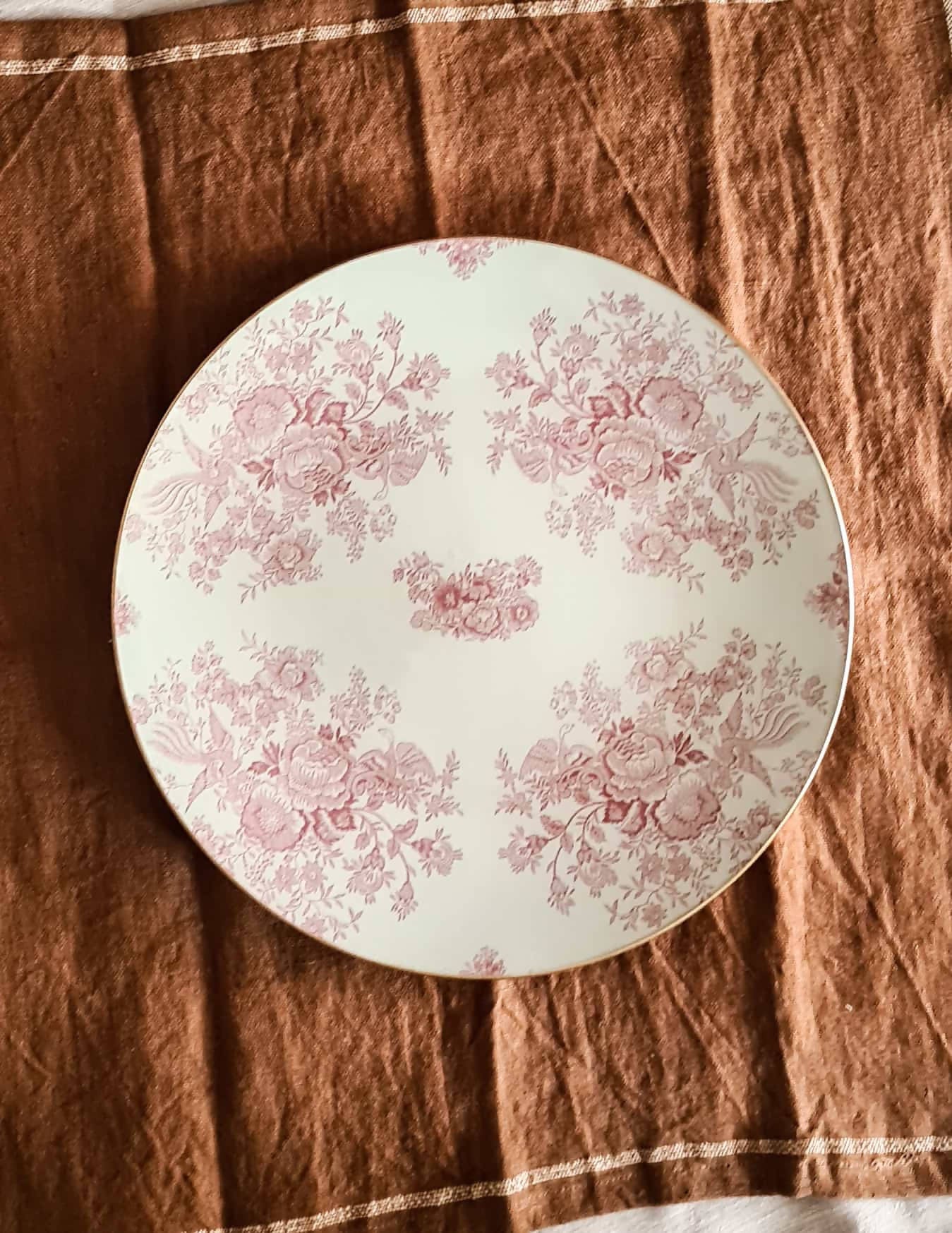 Bajo plato redondo 30 cm, Julia