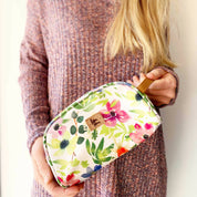 Estuche cosmetiquero sustentable flore Paper Home