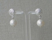 AROS PLATA MANDALA PERLA RÍO