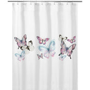 Cortina de Baño Mariposas rosadas