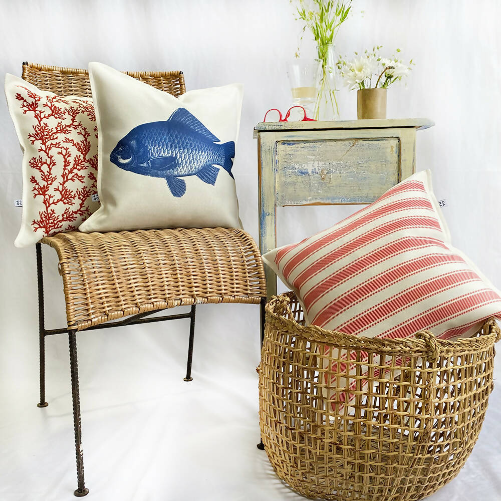 Cojín Frenchline red 7 - 45 x 45