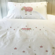 Juego de Sábanas Ovejita Rosada