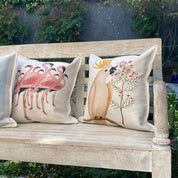 Cojín Cacatua blanca - 45 x 45